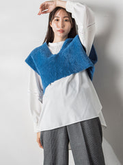 【大きいサイズ】フルダルスパンマイクロピーチブラウス≪洗濯機で洗える≫