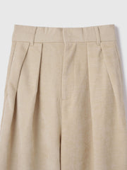 サージ2タックワイドパンツ≪手洗い可能≫