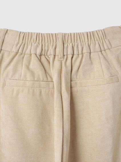 サージ2タックワイドパンツ≪手洗い可能≫