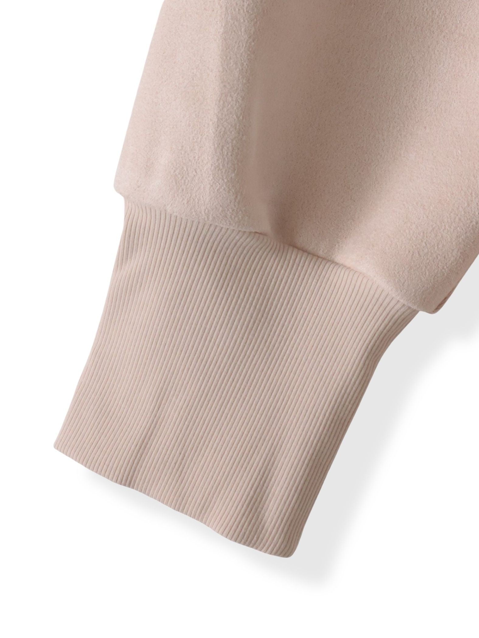 【WEB限定】フェイクスエードプルオーバー≪セットアップ対応/洗える≫