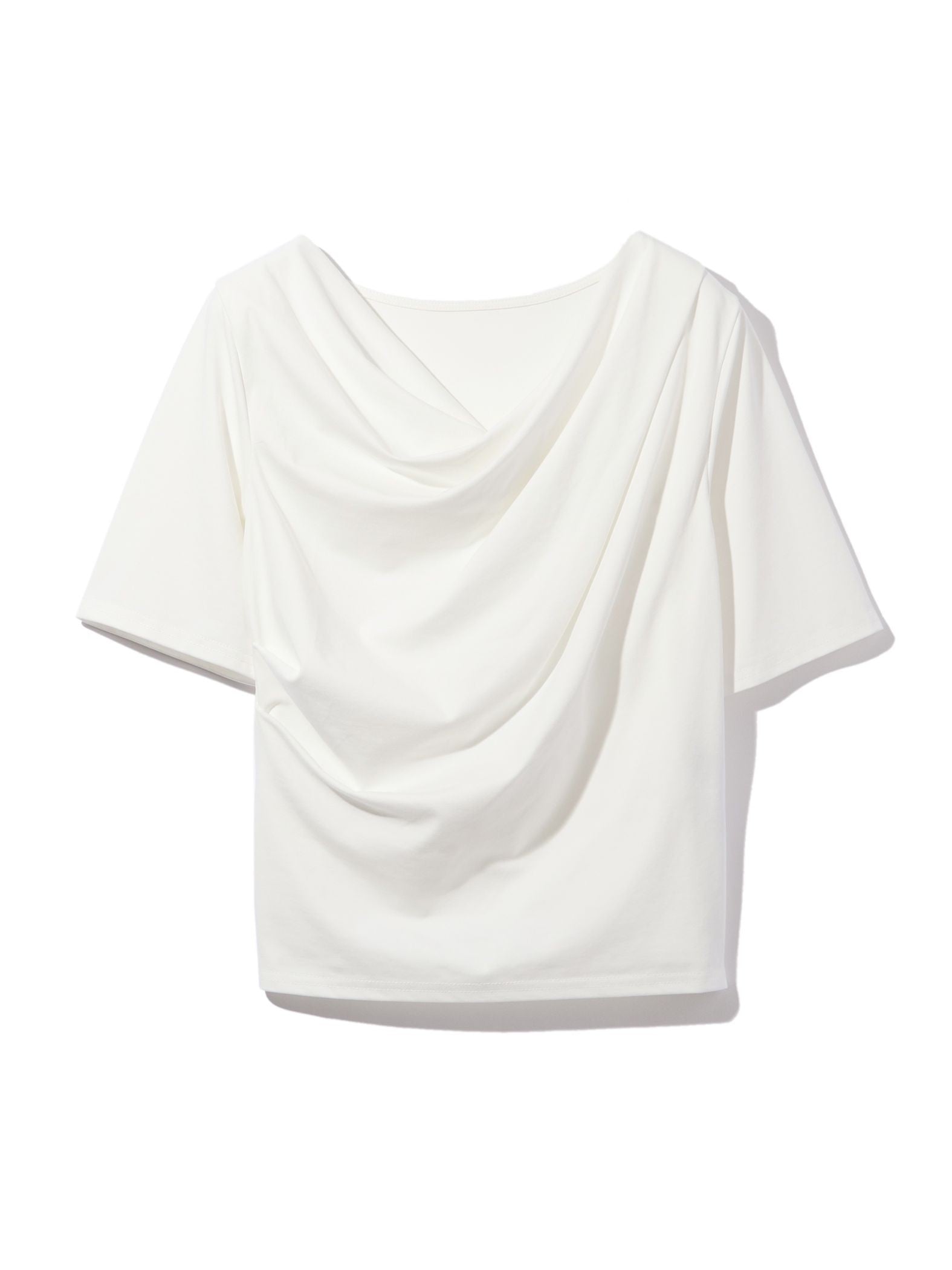カットドレープTシャツ≪洗濯機で洗える≫