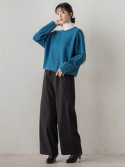 裏起毛ボンディングパンツ≪手洗い可能≫