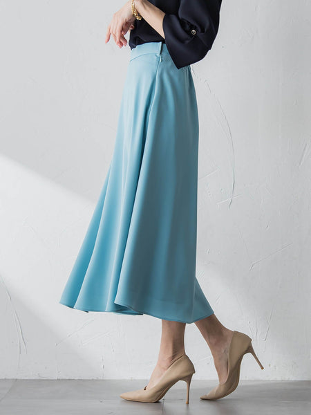 ダブルサテンスカート
