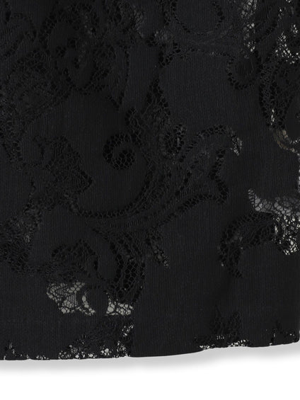 PAISLEY COTTON LACEブラウス