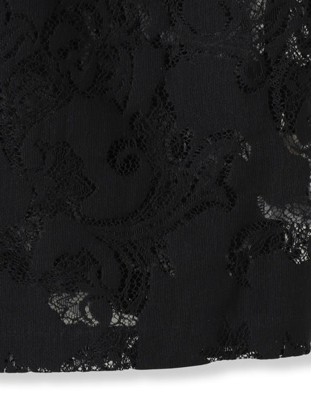 PAISLEY COTTON LACEブラウス