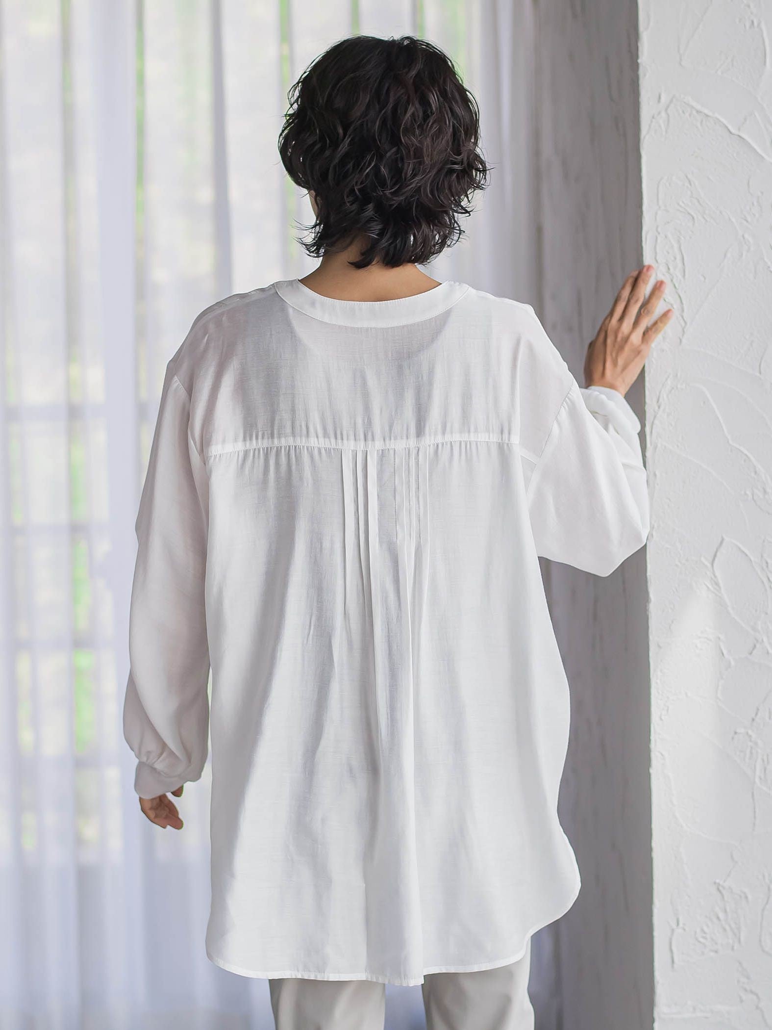 【WEB限定】シルキーローンブラウス