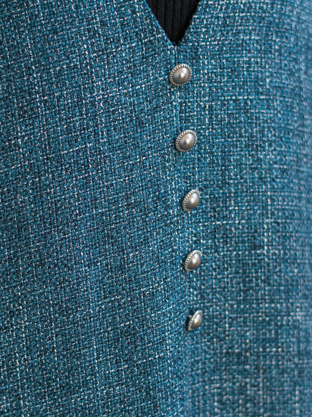 ツィードVネックジャンスカワンピース