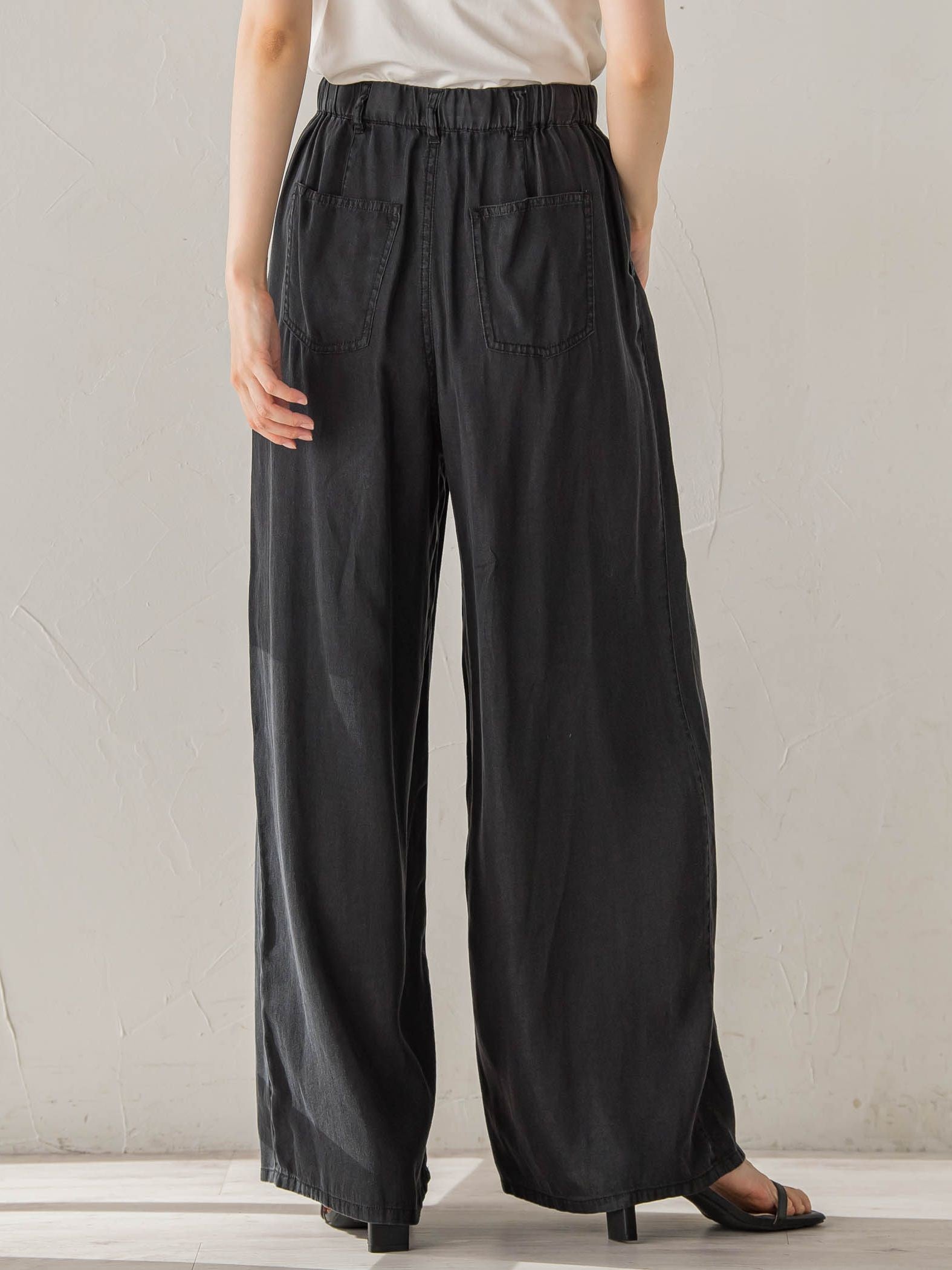 Air DENIM ワイドパンツ
