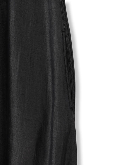 【WEB限定】バイオシルクタックZIPワンピース≪洗濯機で洗える≫