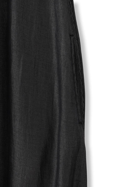 【WEB限定】バイオシルクタックZIPワンピース≪洗濯機で洗える≫