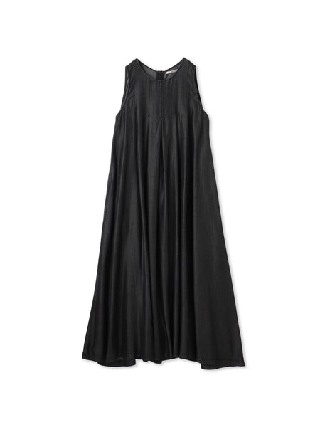 【WEB限定】バイオシルクタックZIPワンピース≪洗濯機で洗える≫