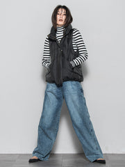 【WEB限定】スタンドカラーダウンベスト