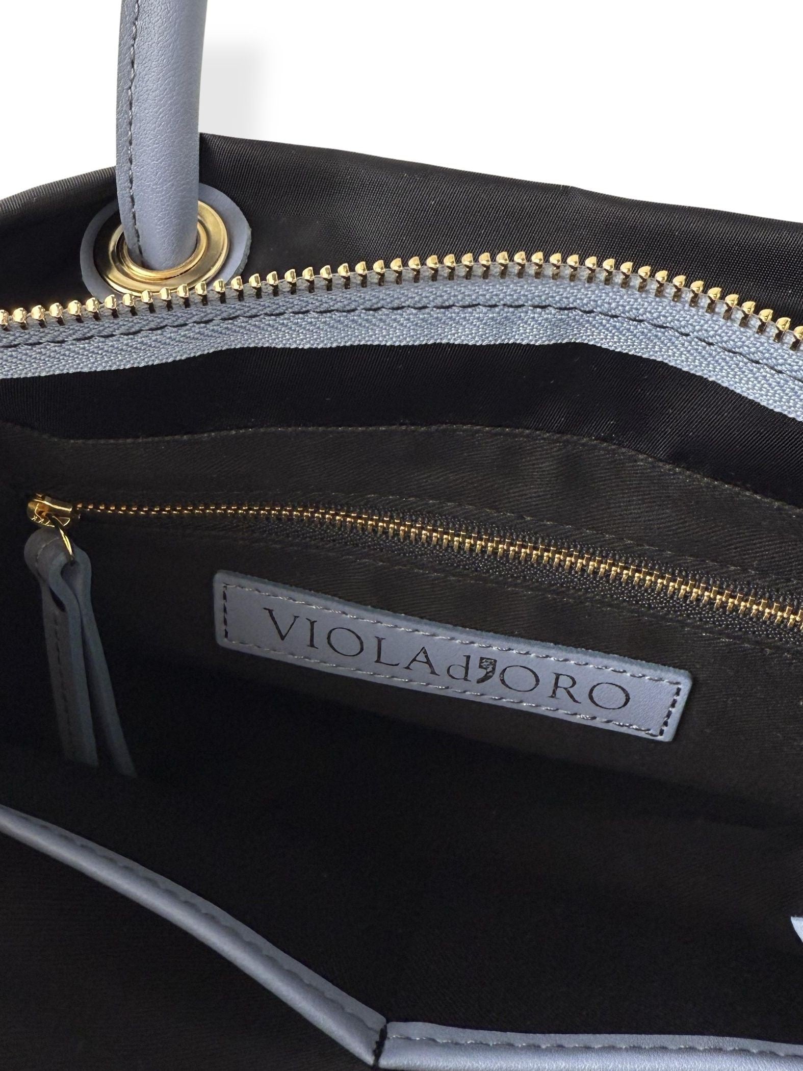 【VIOLAd'ORO】ノットハンドルナイロントート