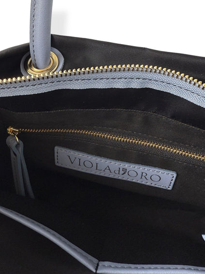 【VIOLAd'ORO】ノットハンドルナイロントート