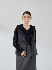 フェイクムートンファーペプラムジレ