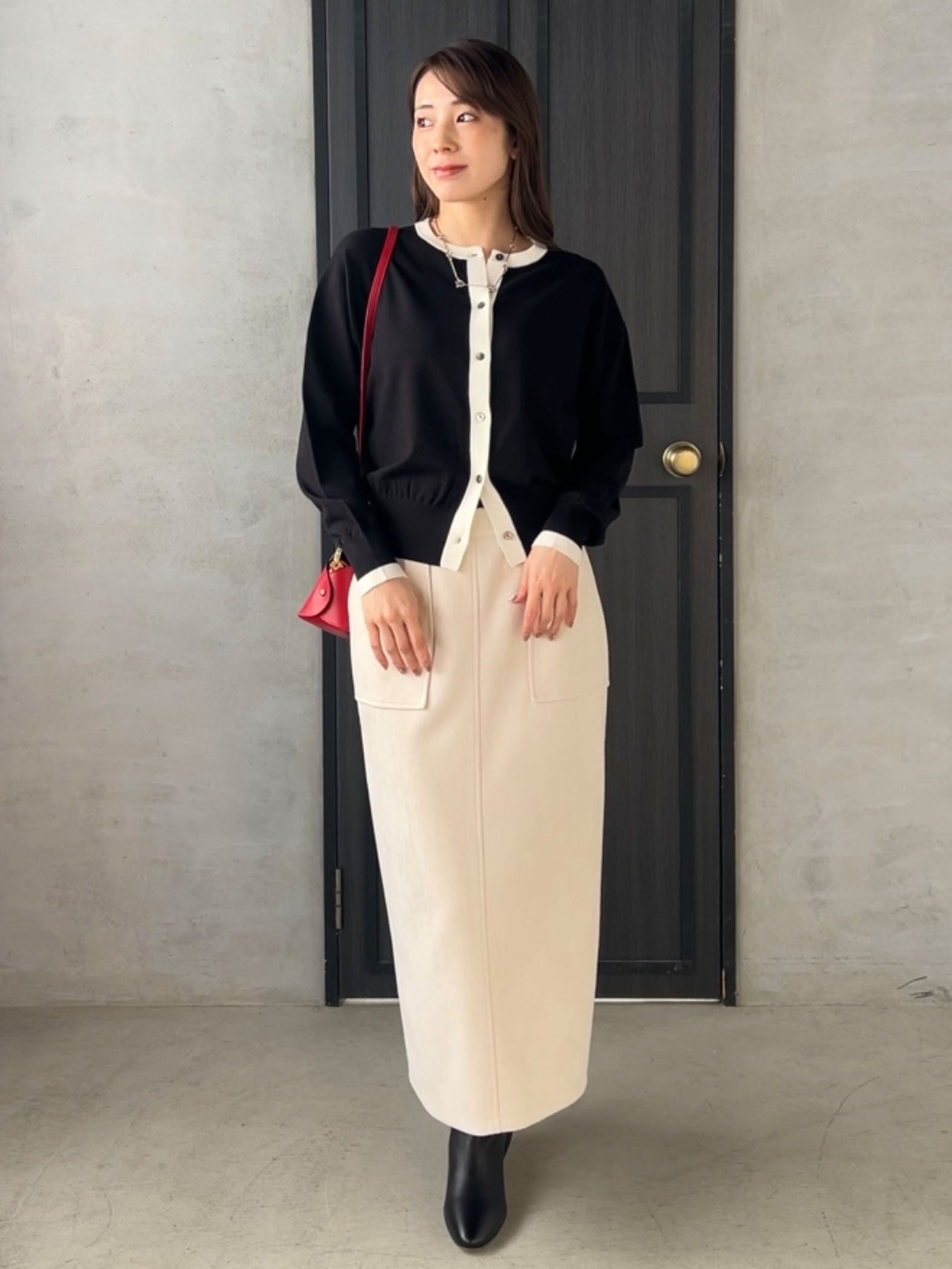 【WEB限定】フェイクスエードナロースカート≪セットアップ対応≫