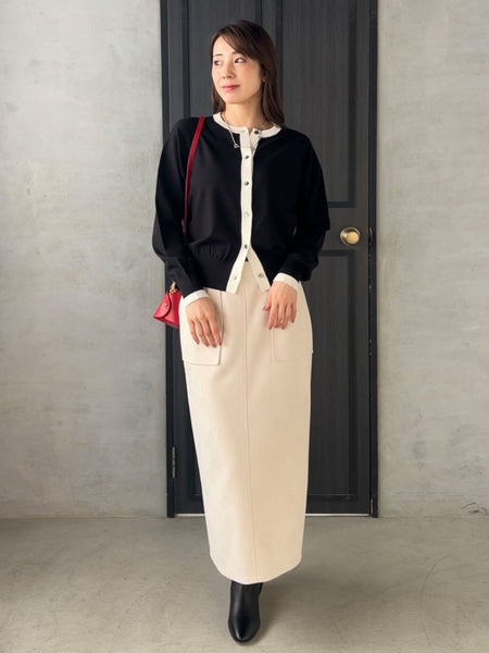 【WEB限定】フェイクスエードナロースカート≪セットアップ対応≫