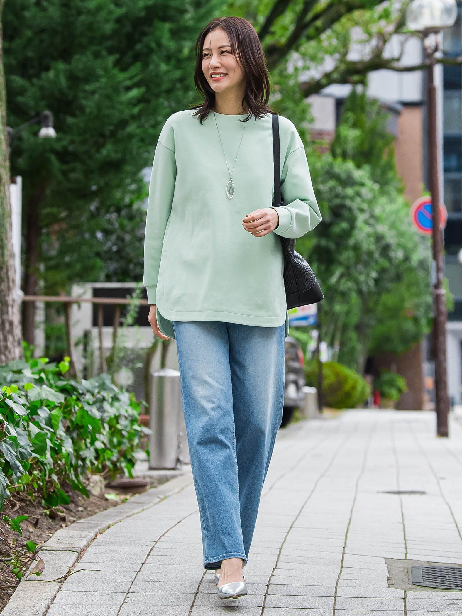 【WEB限定】美フォルムデイリープルオーバー