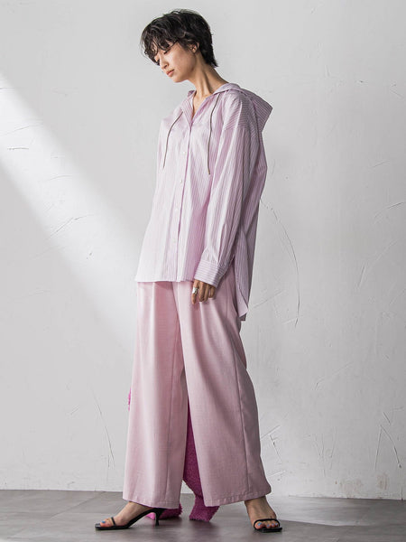 【一瞬で楽とキレイを叶える】タンブラーオックスイージーワイドパンツ≪手洗い可能≫