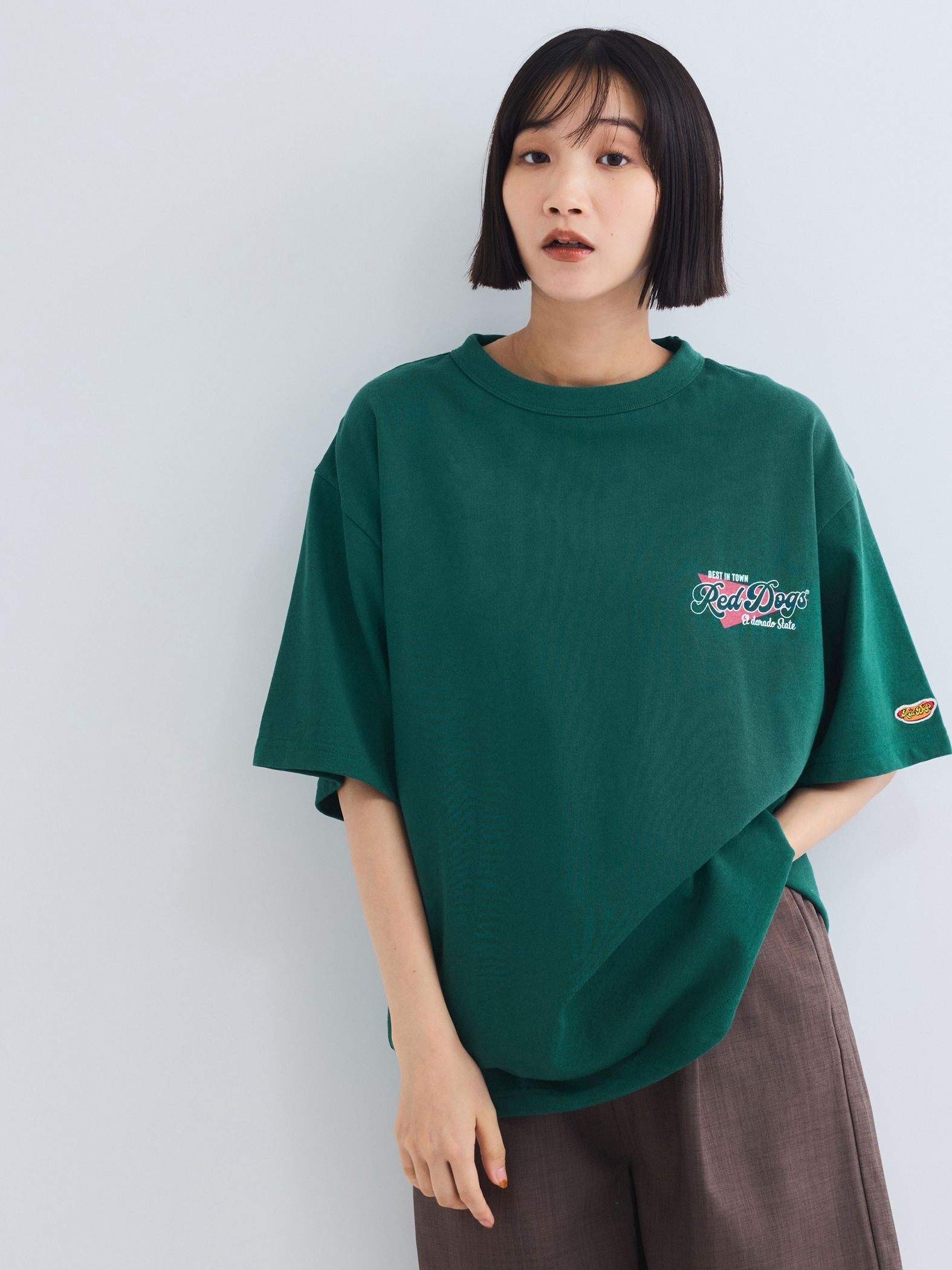 【Red Dogs】メニュープリントTシャツ≪洗濯機で洗える≫