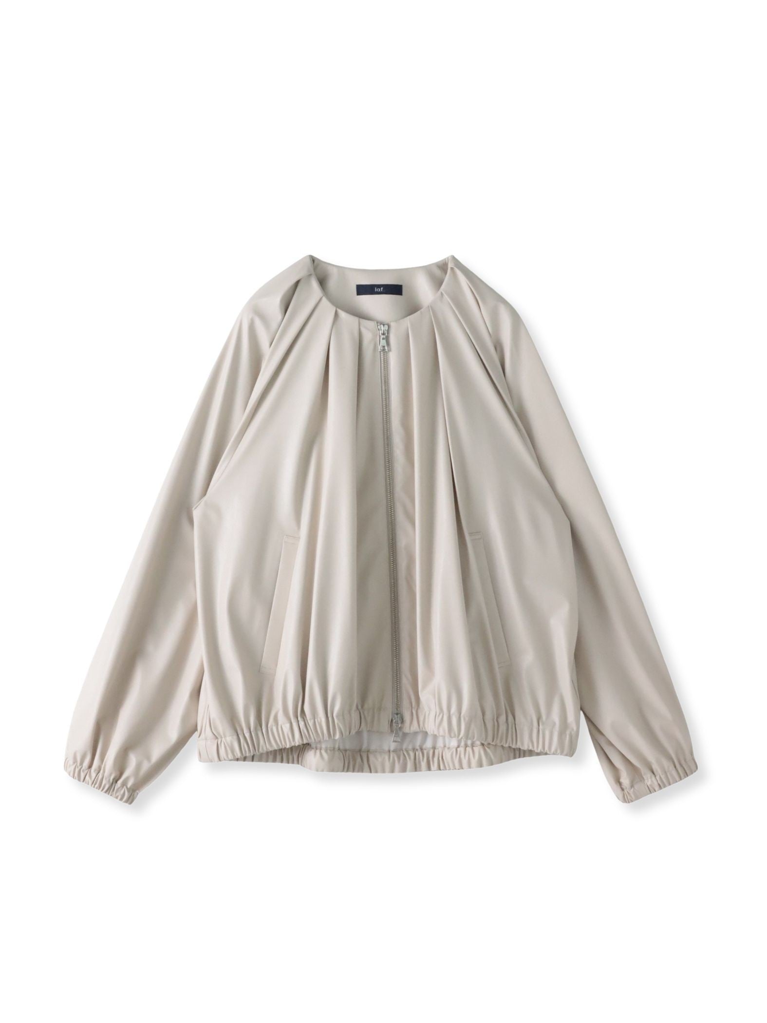 フェイクレザーブルゾン≪手洗い可能≫