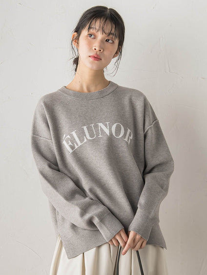 【新色追加】ロゴスウェットニット≪手洗い可能≫