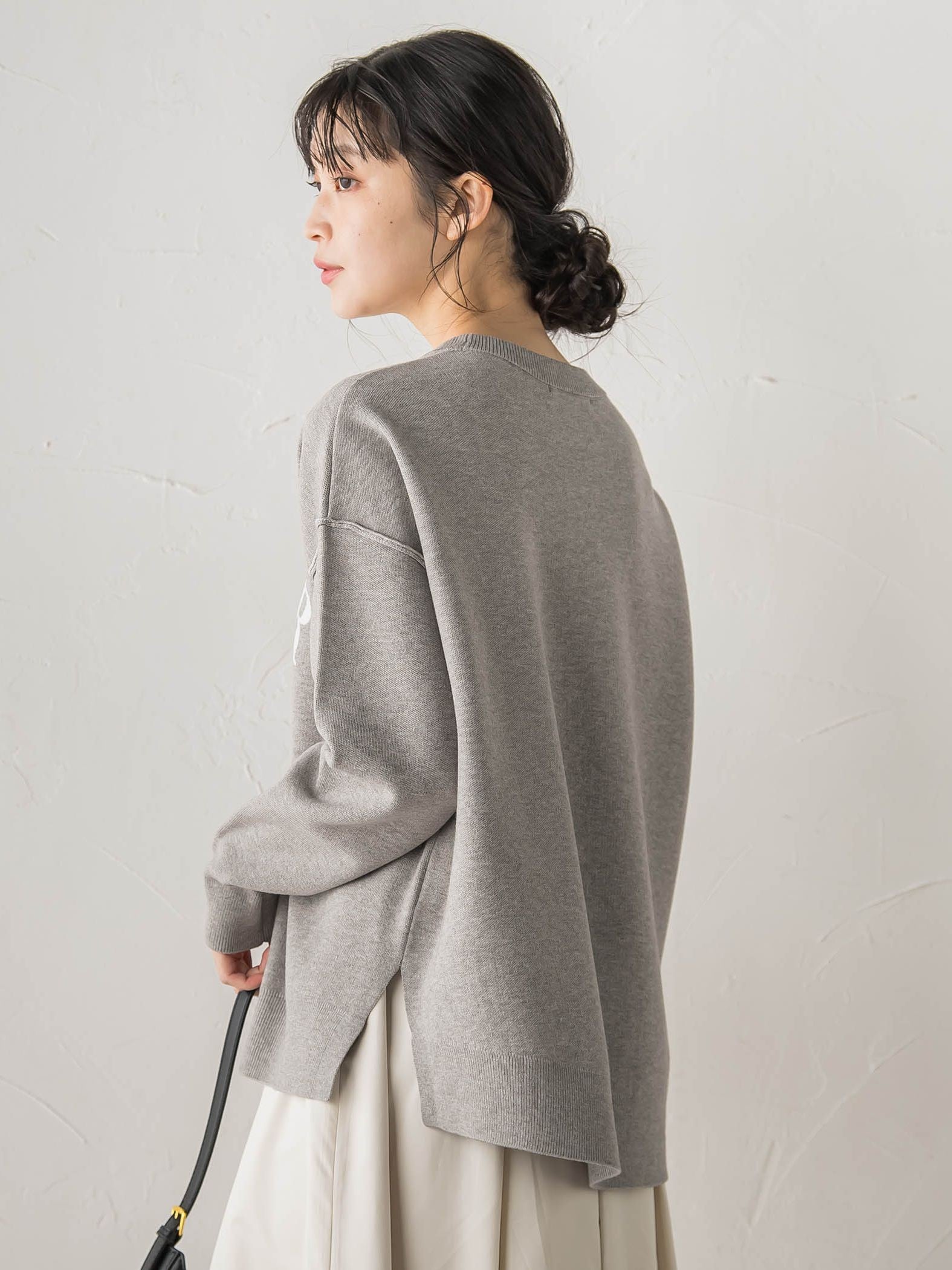 【新色追加】ロゴスウェットニット≪手洗い可能≫