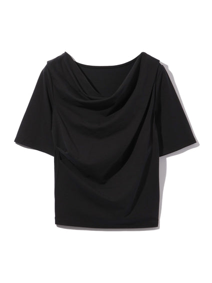 カットドレープTシャツ≪洗濯機で洗える≫