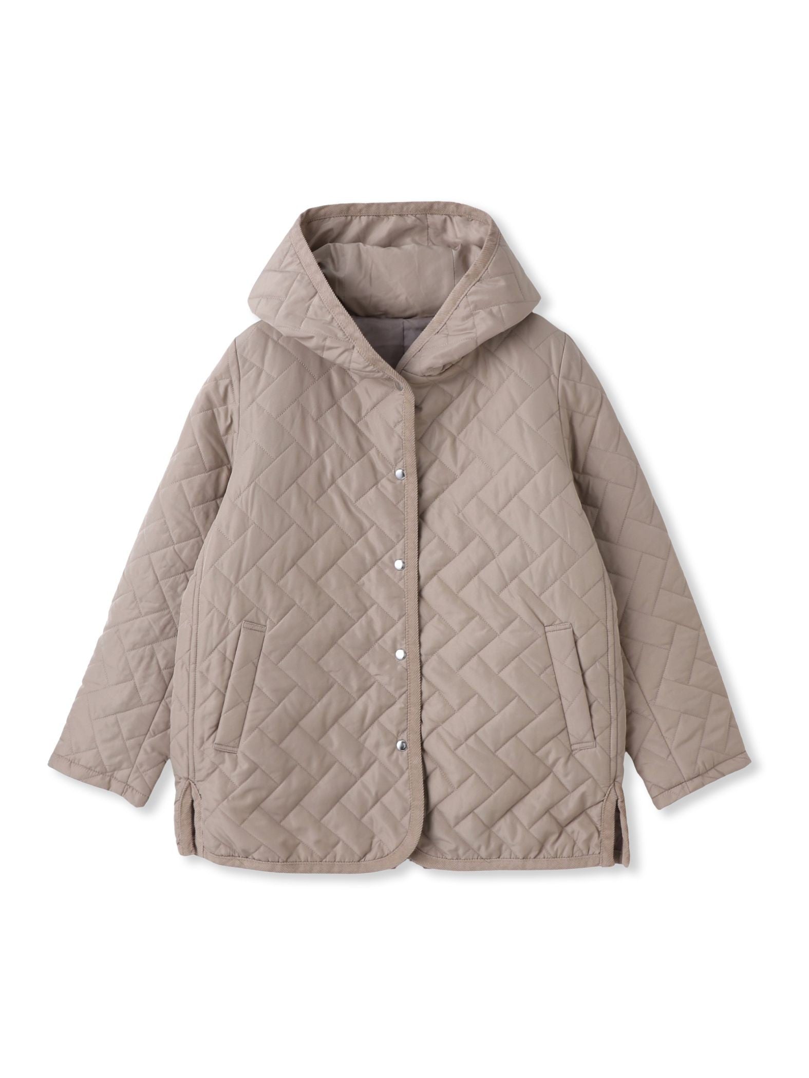 【WEB限定】ポリエステルタフタキルトコート