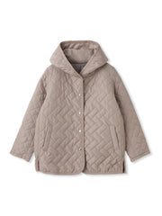 【WEB限定】ポリエステルタフタキルトコート