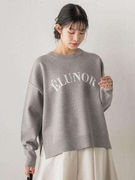 【新色追加】ロゴスウェットニット≪手洗い可能≫