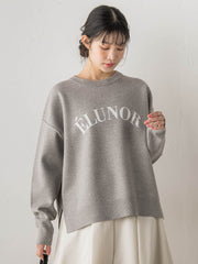 【新色追加】ロゴスウェットニット≪手洗い可能≫