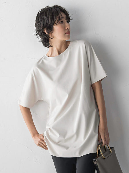 【WEB限定】”細身パンツも怖くない”Tシャツチュニック