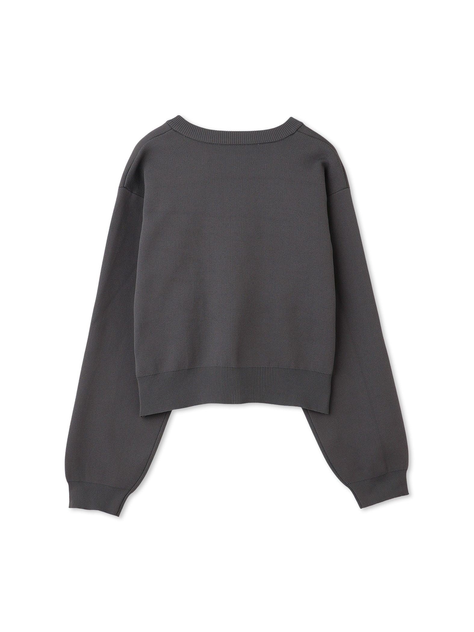 ポケットデザインニットカーディガン≪洗濯機で洗える≫