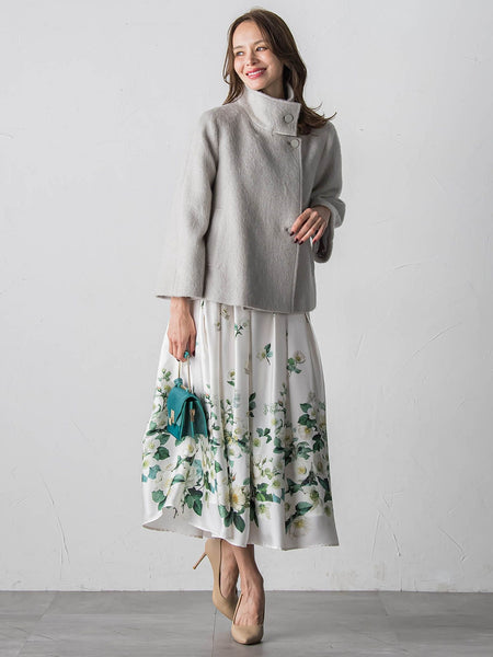 シャギーショートコート