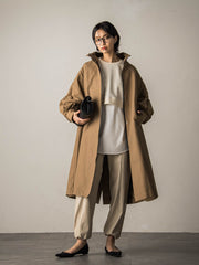 裏毛クロップドトレーナー≪洗濯機で洗える≫