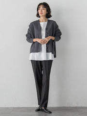 【大きいサイズ/WEB限定カラーあり】スポンディッシュニットカーディガン