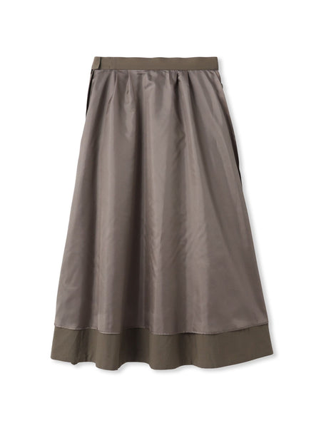 メンナイロンワッシャーブロードスカート