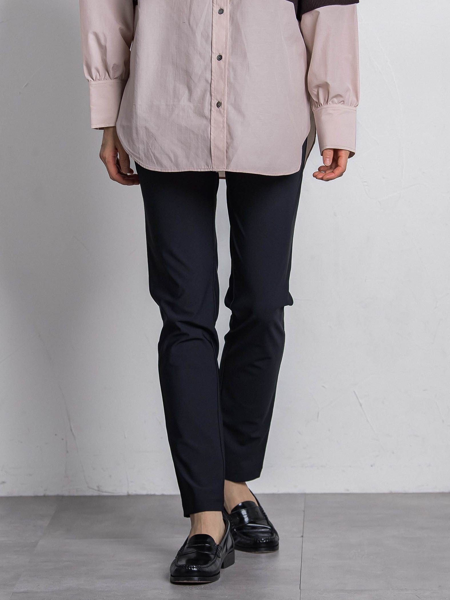 【WEB限定】裏起毛発熱レギンスパンツ≪ストレッチ/洗える≫