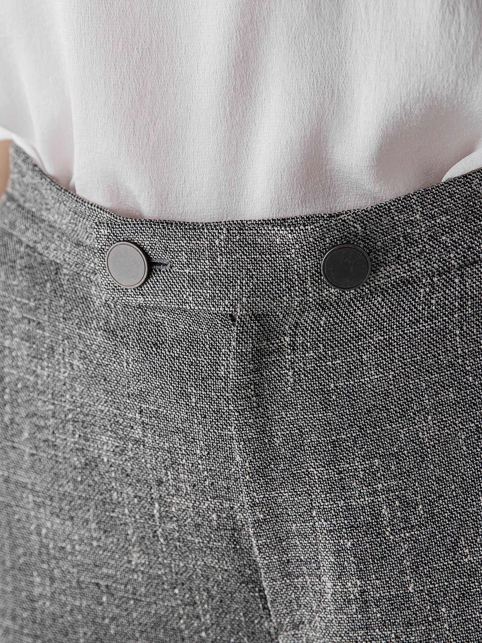 ノンウールツィードパンツ≪洗濯機で洗える/セットアップ対応≫