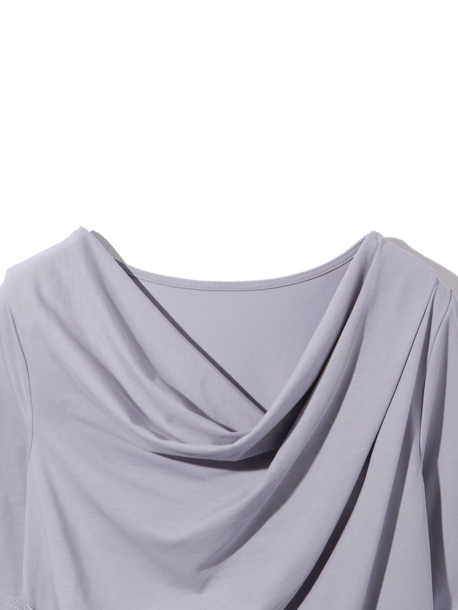 カットドレープTシャツ≪洗濯機で洗える≫