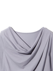 カットドレープTシャツ≪洗濯機で洗える≫