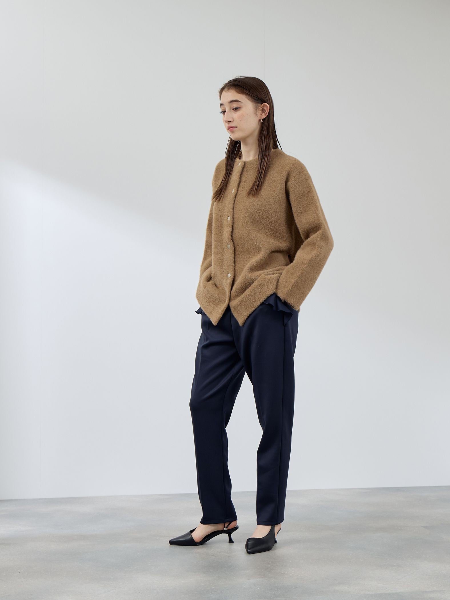 フリルポケットテーパードパンツ≪手洗い可能≫