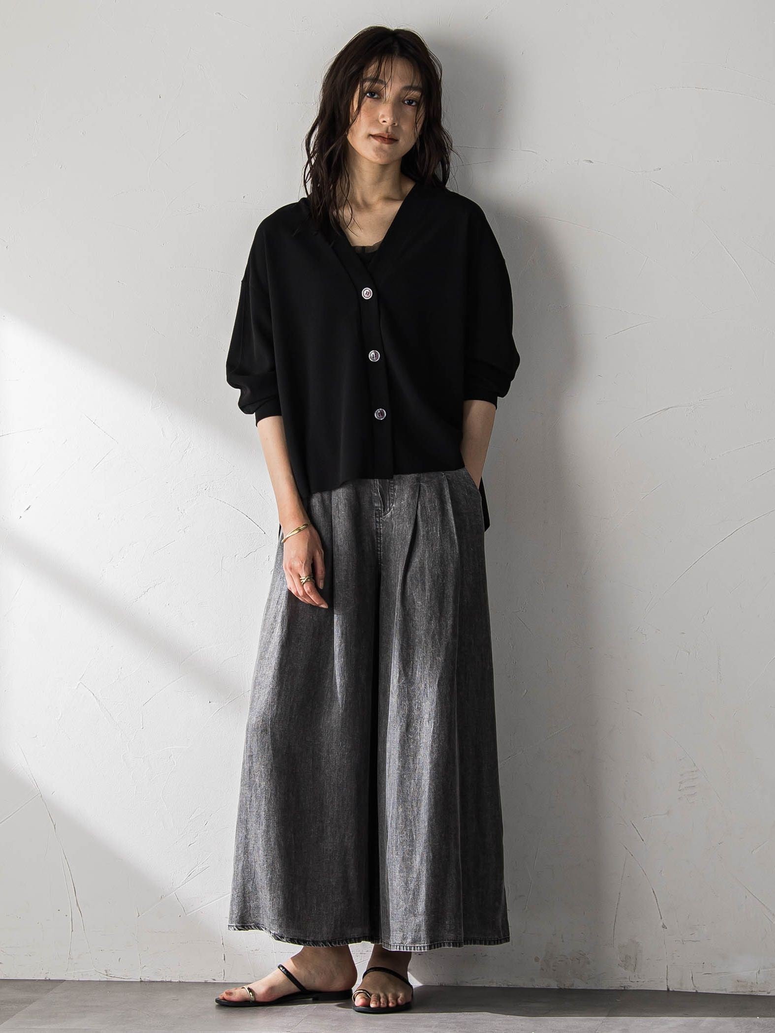 NEW叶えるカットカーディガン