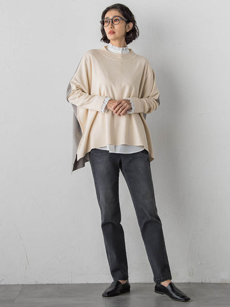 【WEB限定】”あたたか美脚”裏起毛デニム