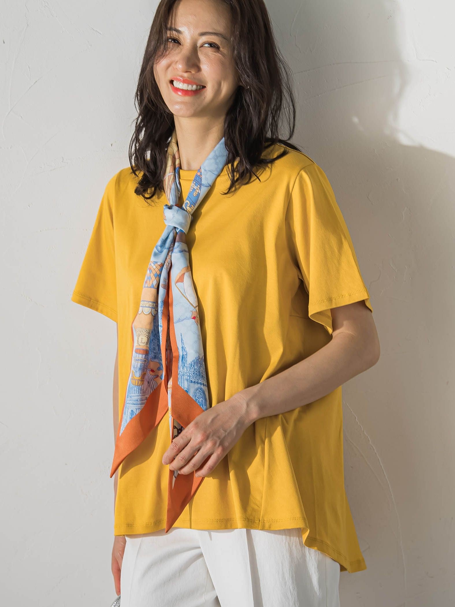【WEB限定】≪気分で選べる12色展開！≫ジュエリーカラーカットソー