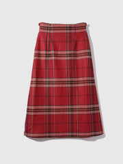 ブラッシュバックストレッチイージースカート≪洗濯機で洗える≫