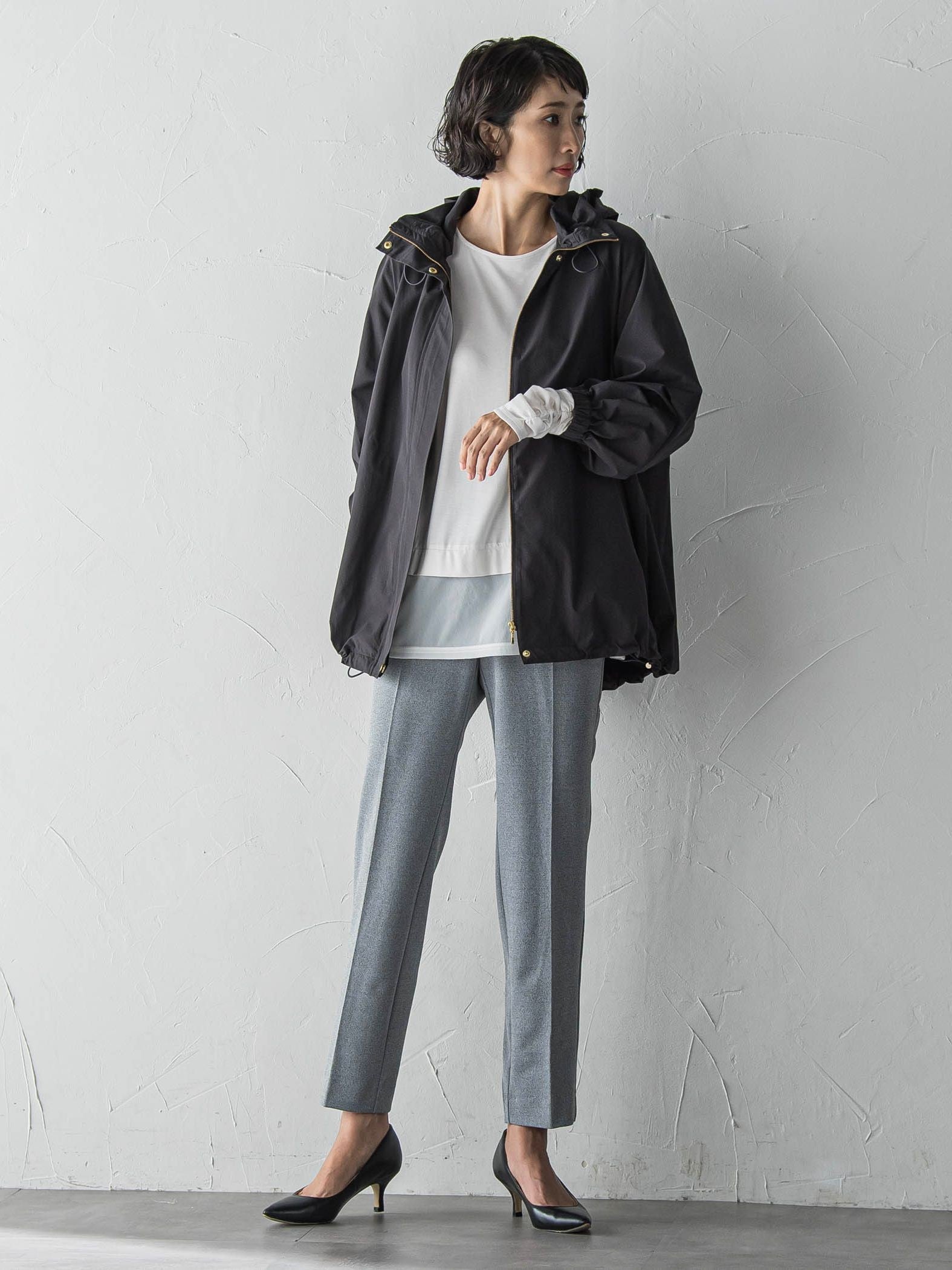 【biyori/極】”着心地も美しさも”パーフェクトムーブパンツ≪洗濯機で洗える≫