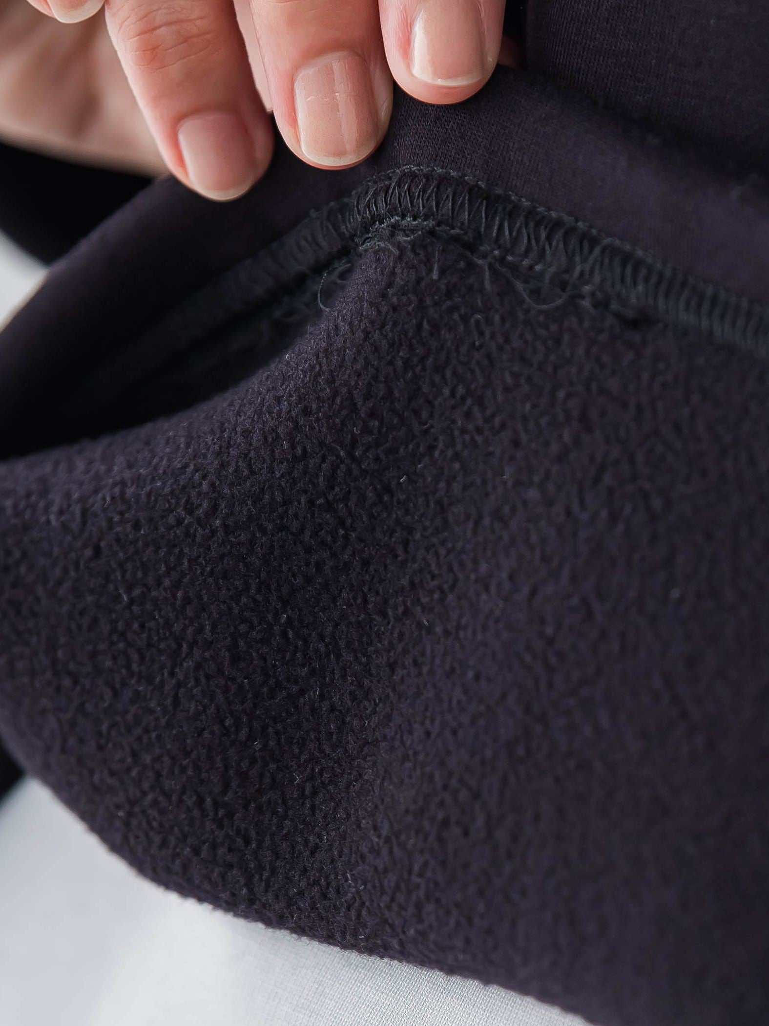 【WEB限定】裏起毛ジッププルオーバー