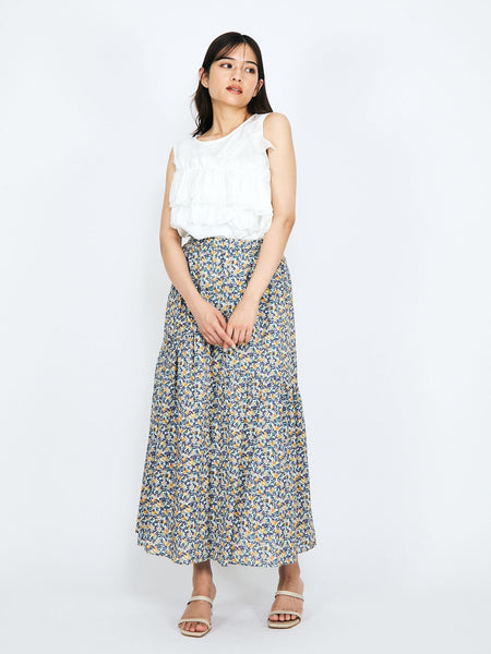 ブラウス シャツ シフォンフリルノースリブラウス「手洗い可能」 レディース シフォンフリルノースリブラウス≪手洗い可能≫ | QUEENS COURT
